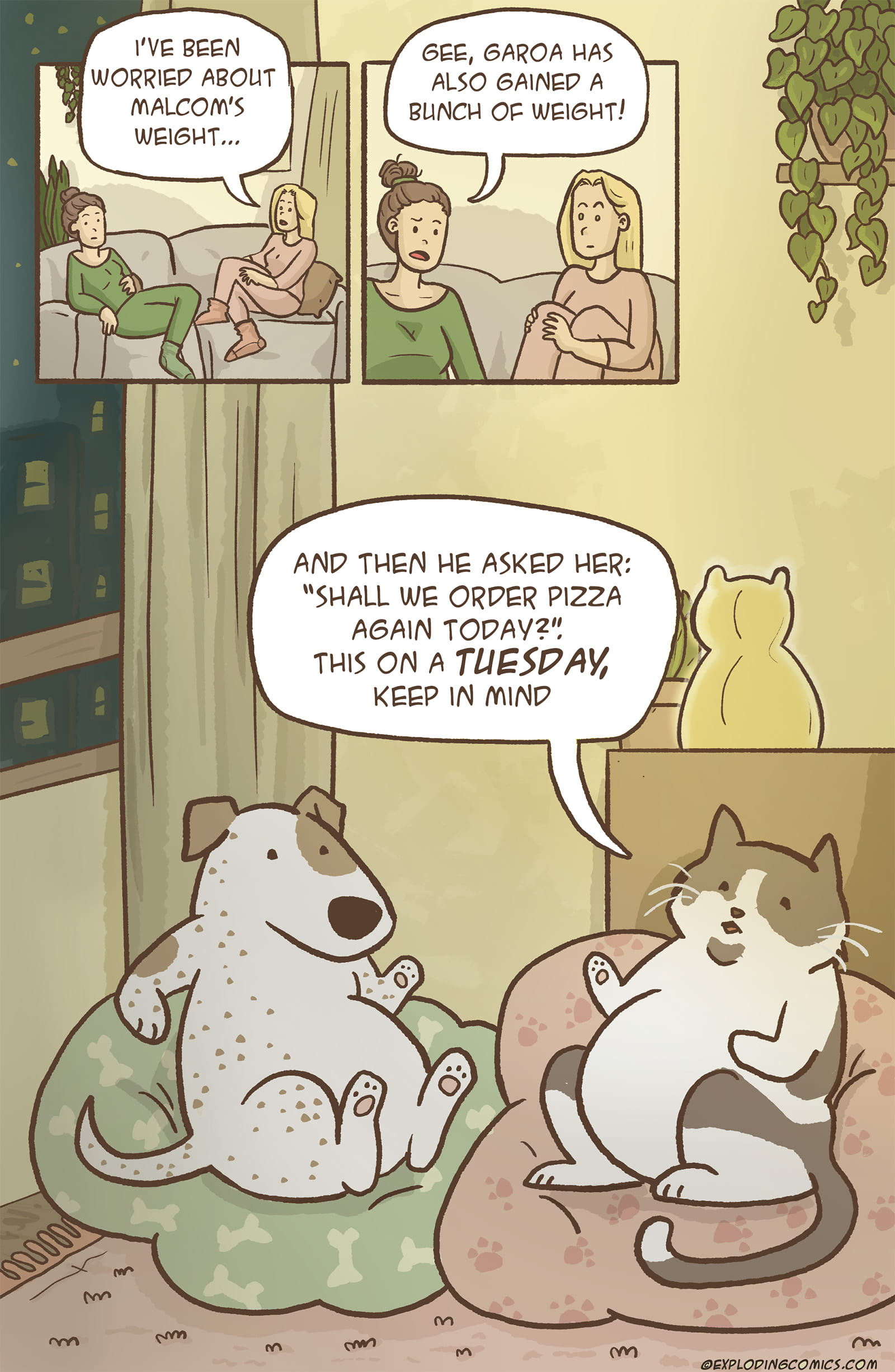 Body Shaming, Exploding Comics issue #33